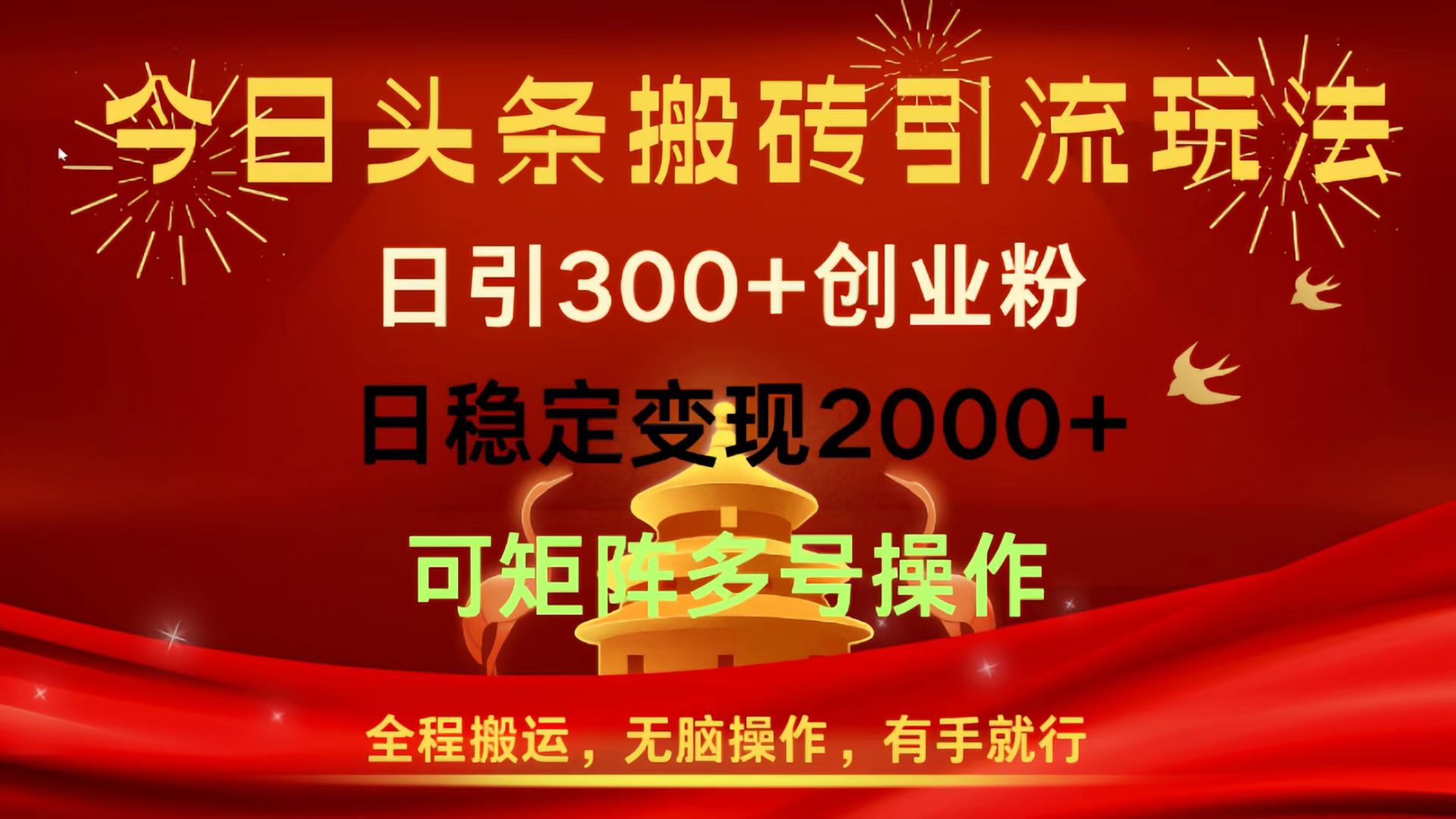 今日头条创业历程视频(今日头条创始人在大学毕业后就创建了该公司)